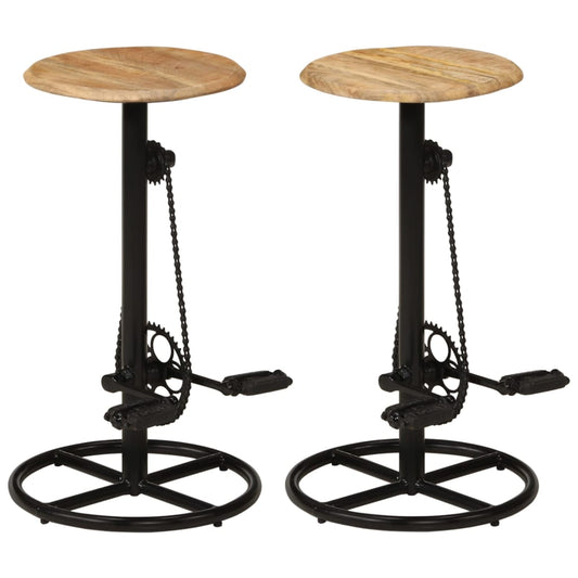 bar-chairs-2-pcs-solid-mango-wood At Willow and Wine USA!