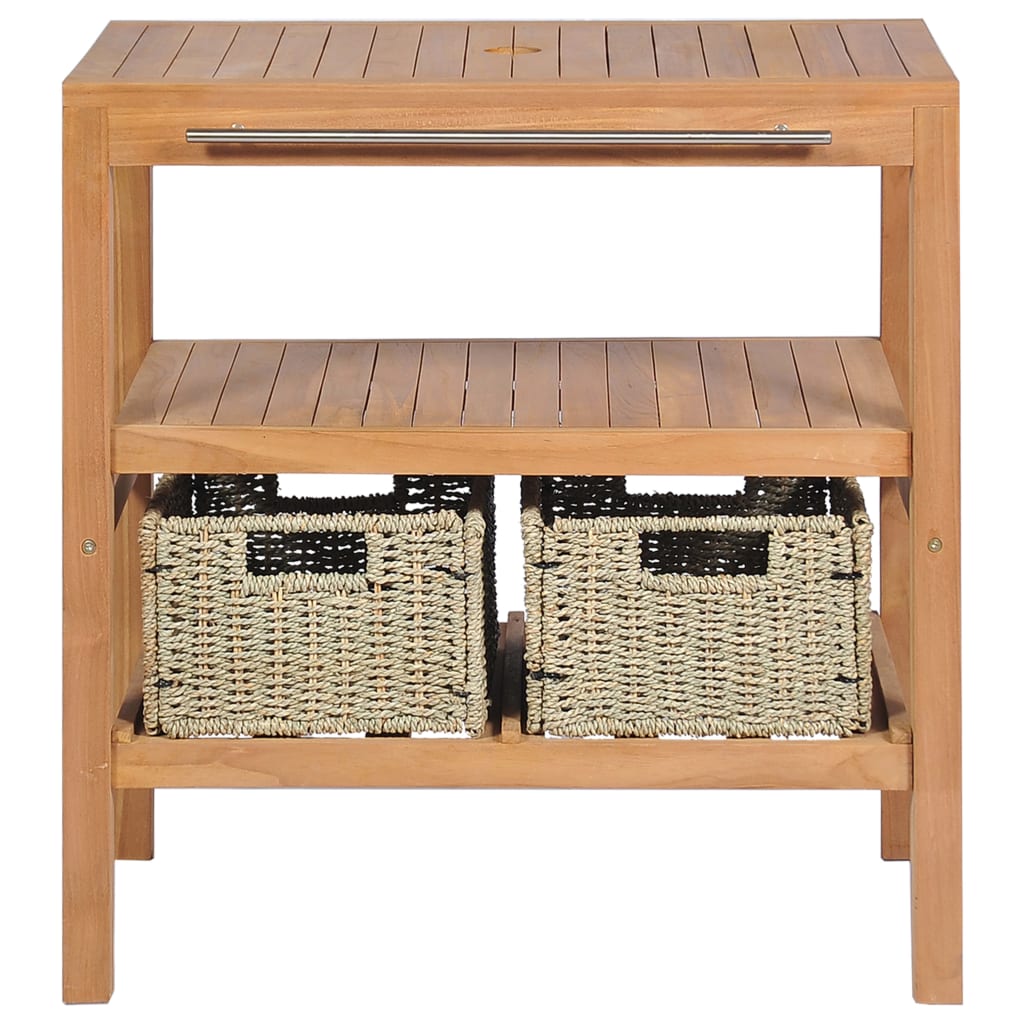 bathroom-vanity-cabinet-with-2-baskets-solid-teak-29-1-x-17-7-x-29-5 At Willow and Wine USA!