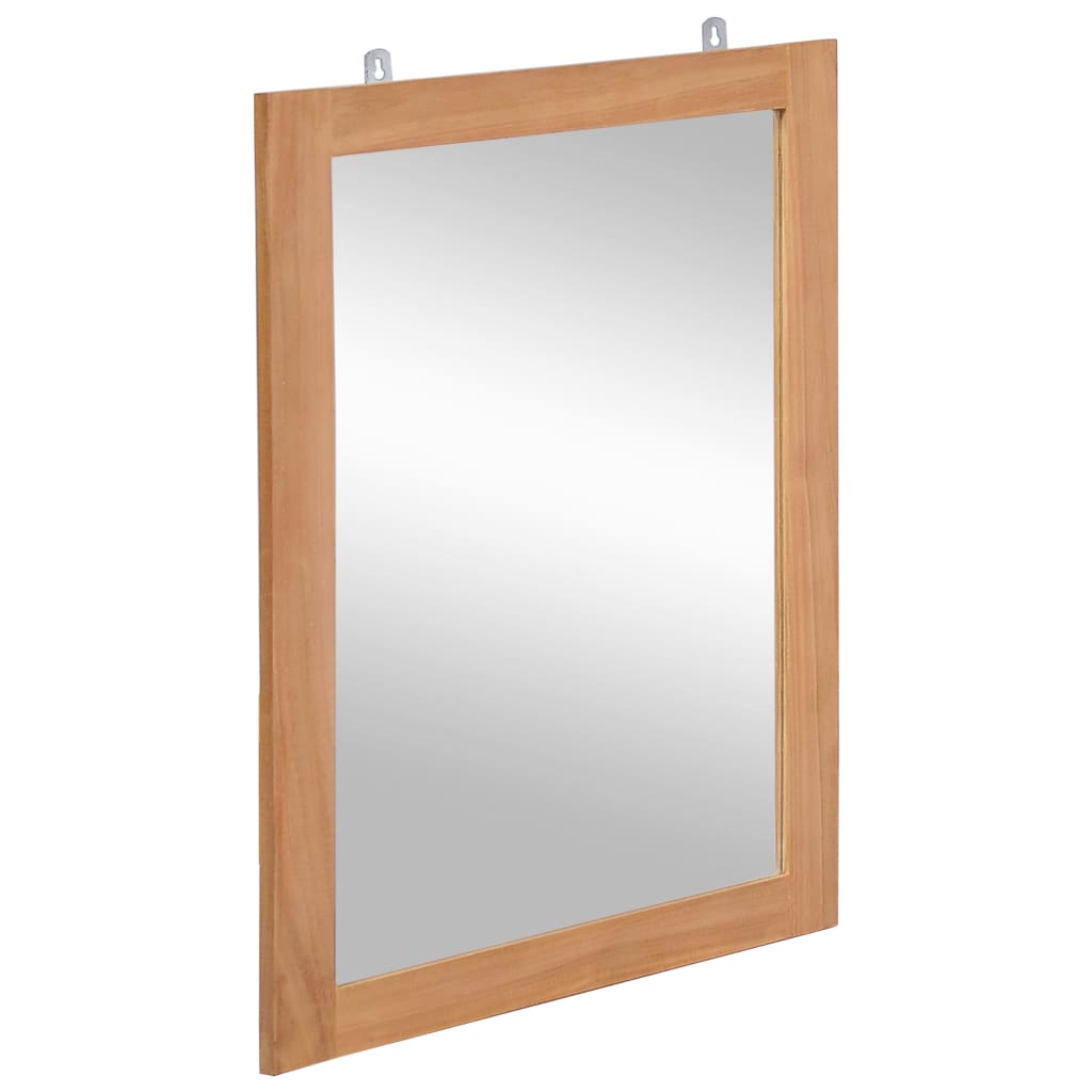 wall-mirror-solid-teak-19-7-x27-6 At Willow and Wine USA!