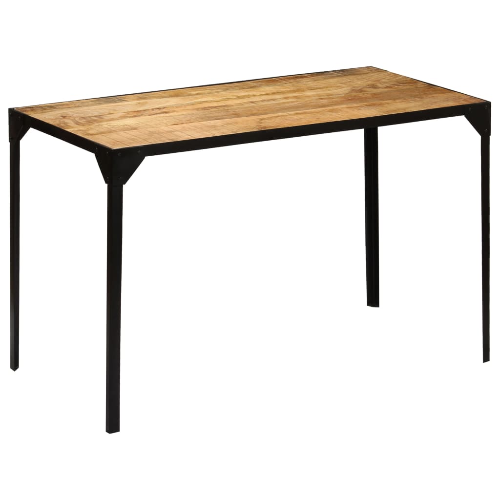 dining-table-solid-rough-mango-wood-and-steel-47-2 At Willow and Wine USA!