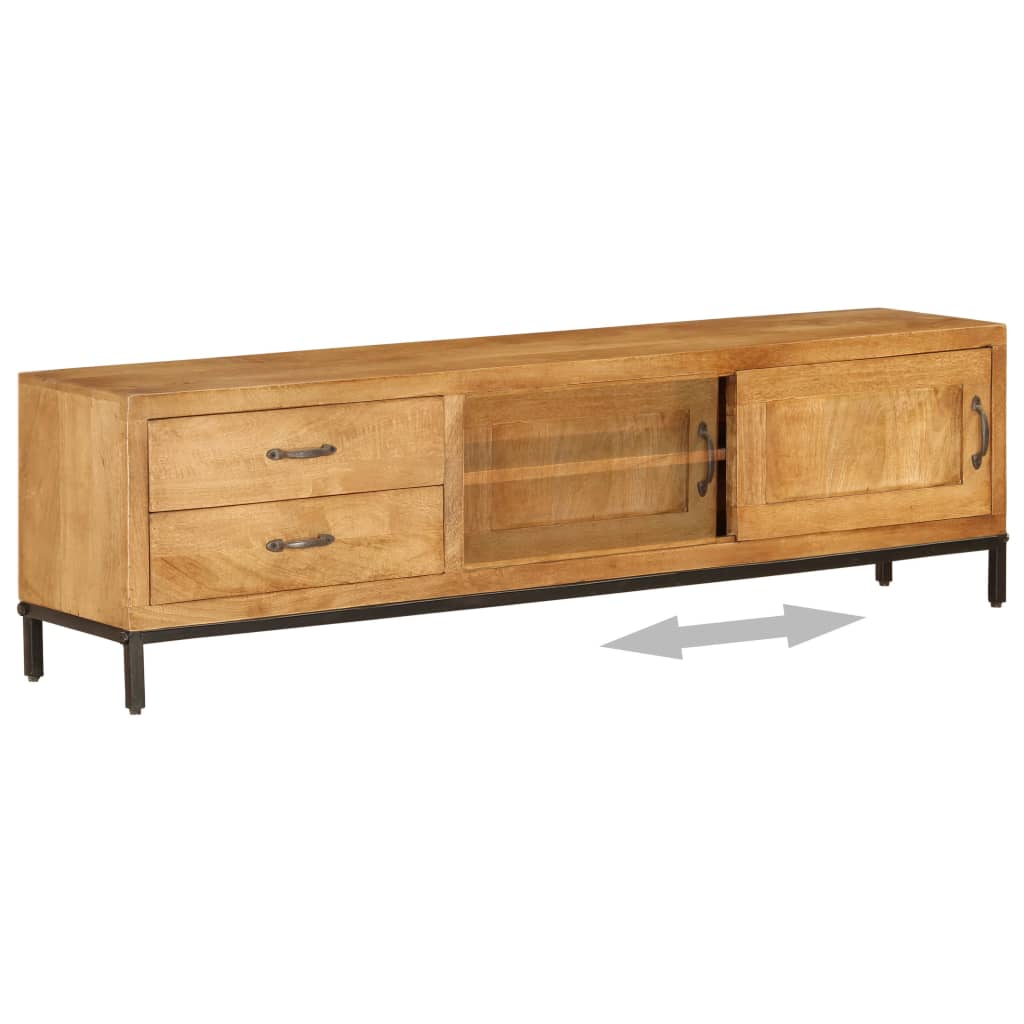 tv-stand-solid-wood-mango-55-1-x11-8-x15-7 At Willow and Wine USA!