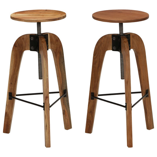 bar-chairs-2-pcs-solid-acacia-wood-3 At Willow and Wine USA!