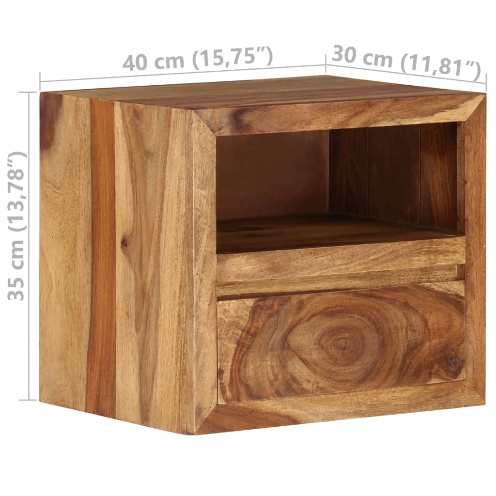 bedside-table-solid-sheesham-wood-15-7-x11-8-x13-8 At Willow and Wine USA!