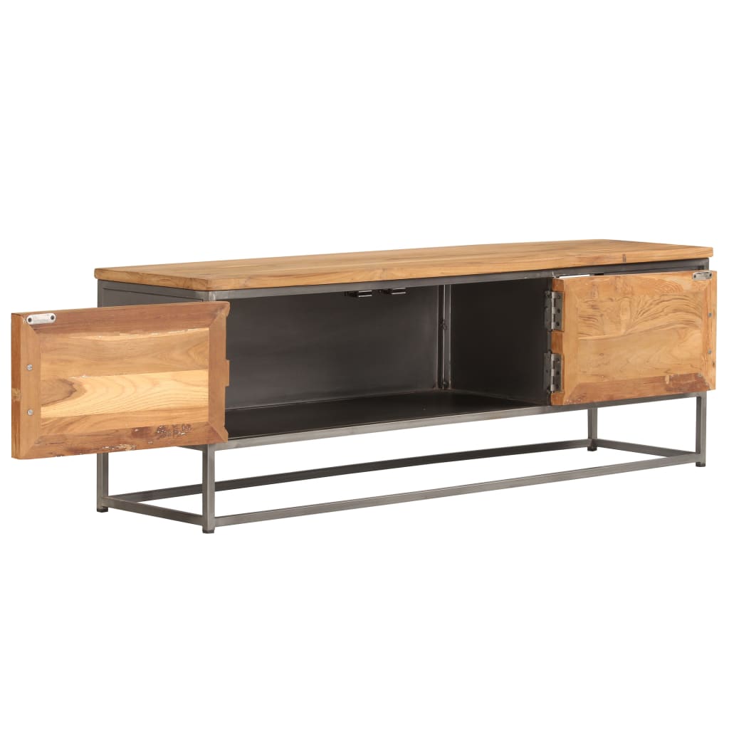tv-stand-recycled-teak-and-steel-47-2-x11-8-x15-7 At Willow and Wine USA!
