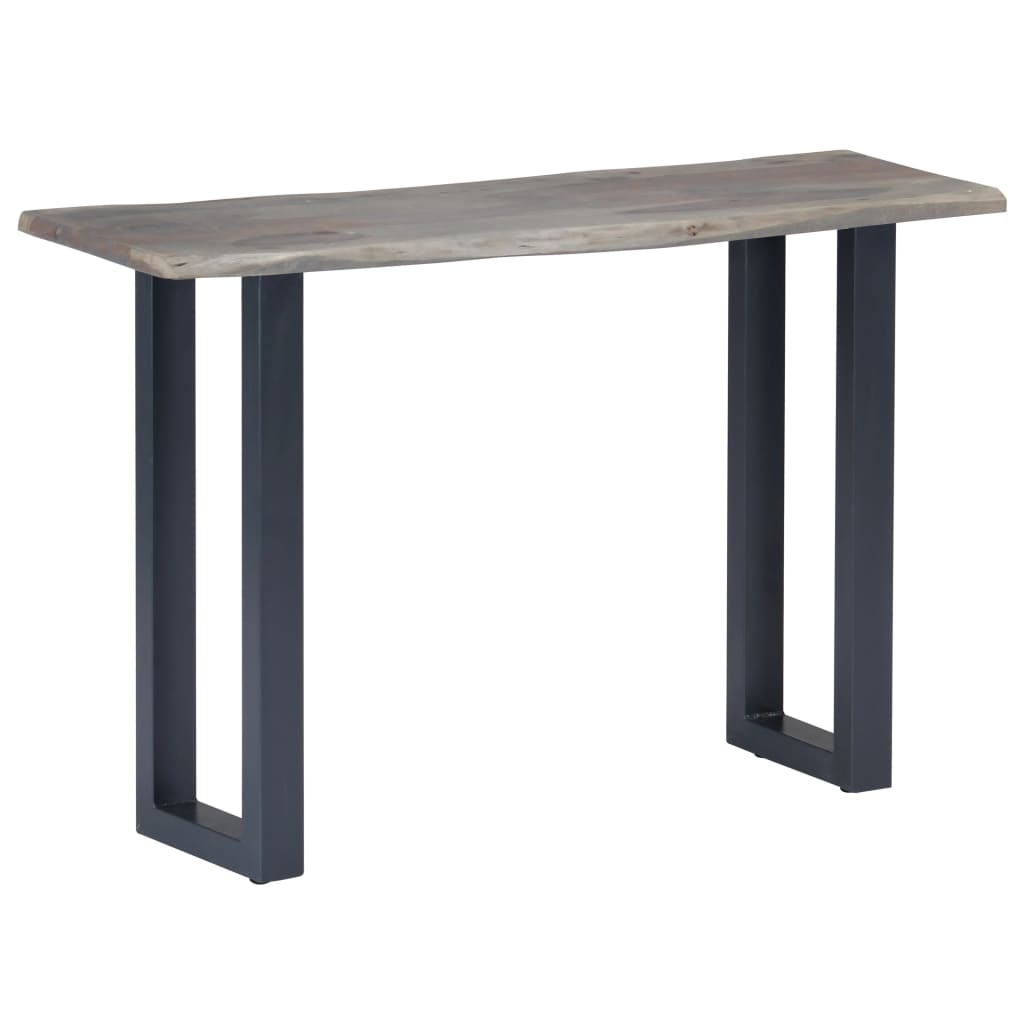 console-table-gray-45-3-x13-8-x29-9-solid-acacia-wood-and-iron At Willow and Wine USA!