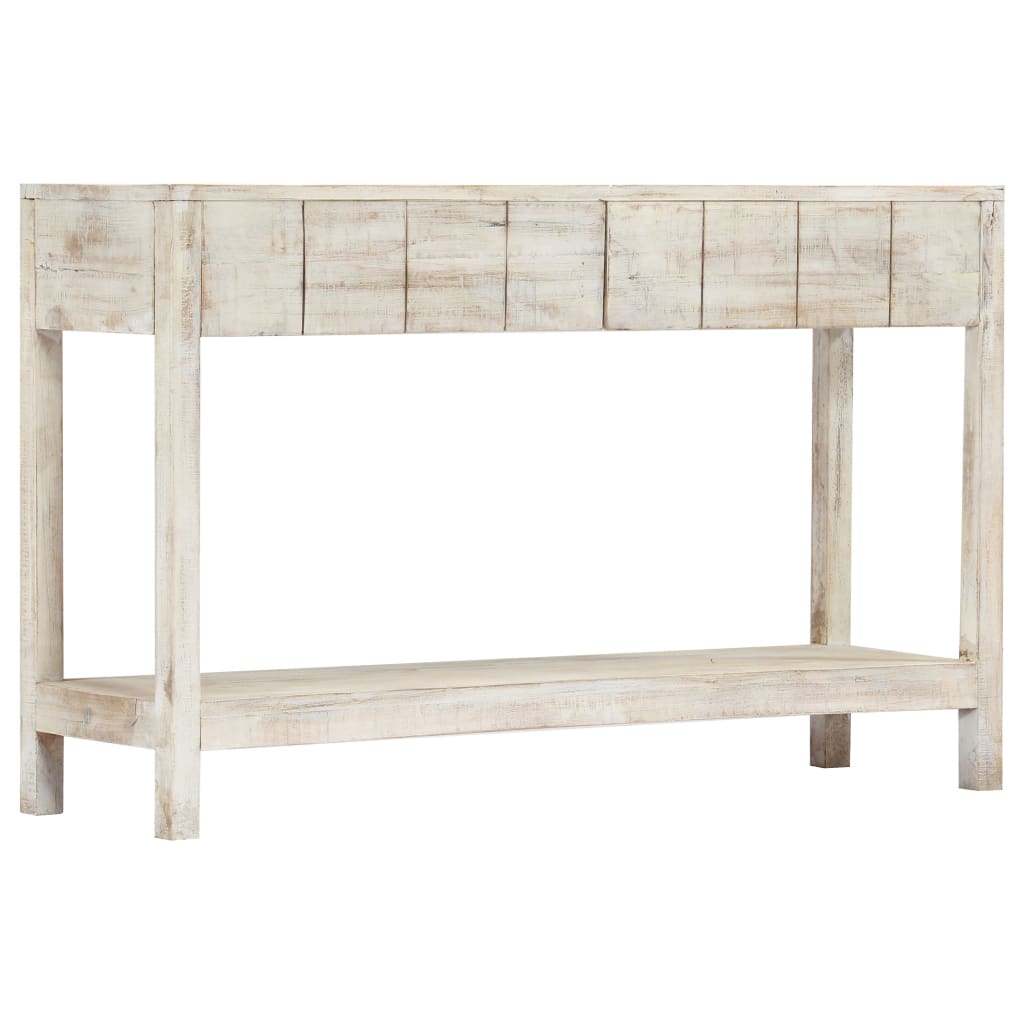 Console Table 47.2"x13.8"x29.5" Solid Mango Wood