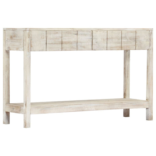 Console Table 47.2"x13.8"x29.5" Solid Mango Wood