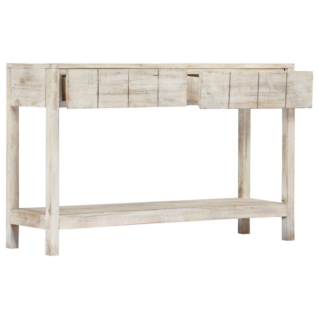 Console Table 47.2"x13.8"x29.5" Solid Mango Wood