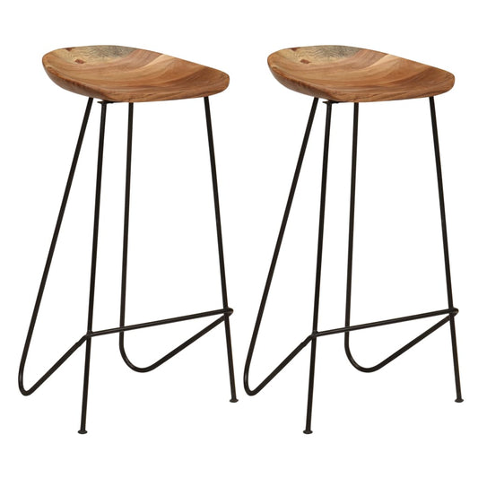 bar-stools-2-pcs-solid-acacia-wood-1 At Willow and Wine USA!