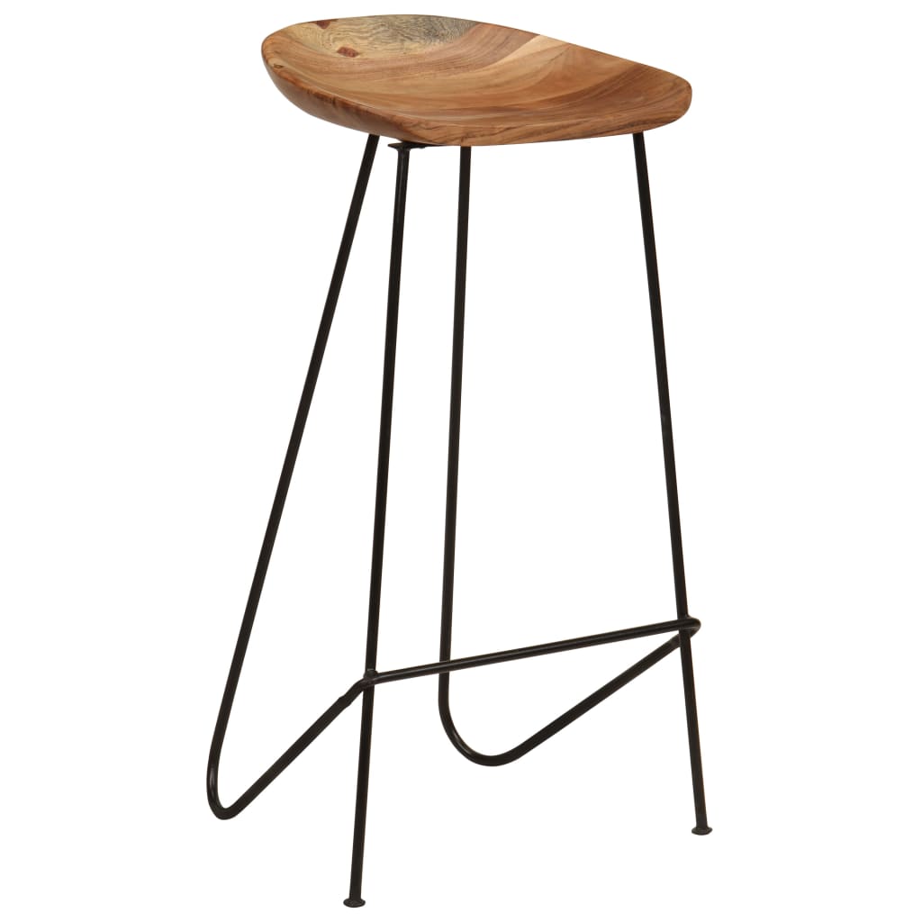 bar-stools-2-pcs-solid-acacia-wood-1 At Willow and Wine USA!