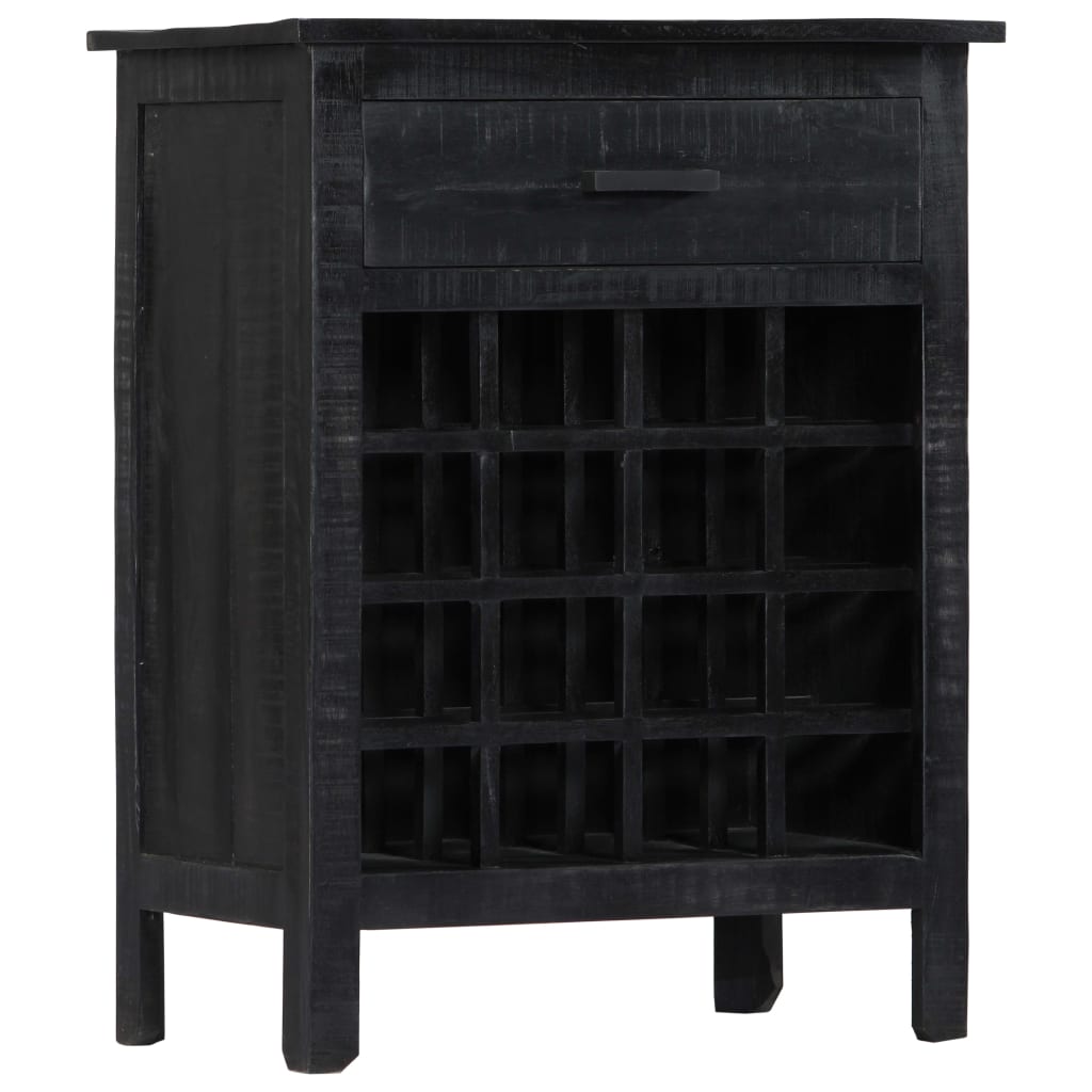 wine-rack-black-22-x13-8-x29-5-solid-mango-wood At Willow and Wine USA!