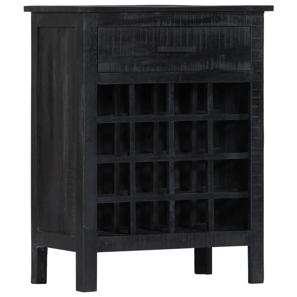 wine-rack-black-22-x13-8-x29-5-solid-mango-wood At Willow and Wine USA!