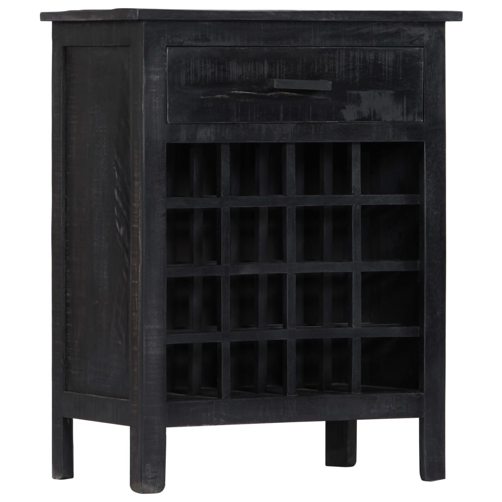 wine-rack-black-22-x13-8-x29-5-solid-mango-wood At Willow and Wine USA!