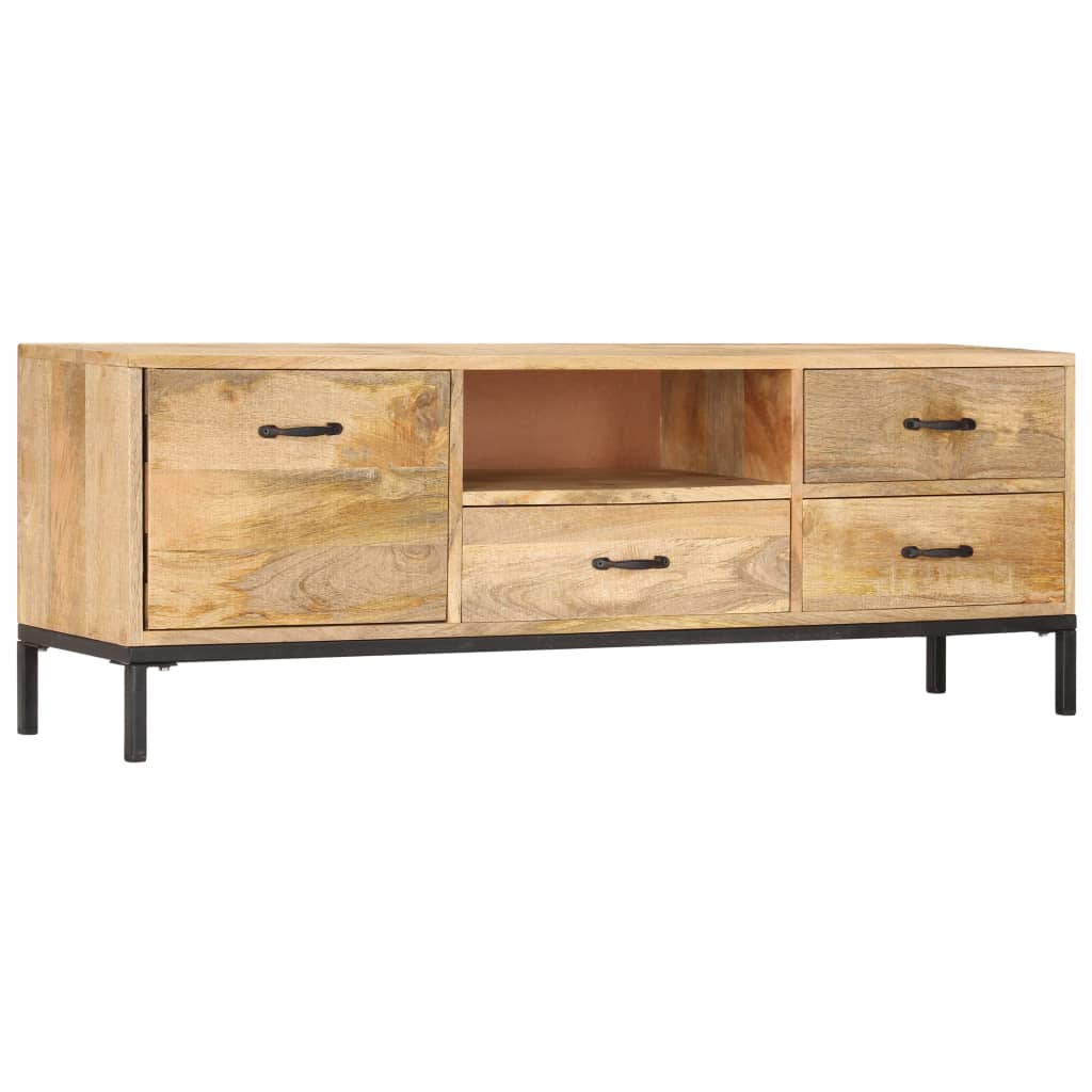 tv-stand-51-2-x11-8-x17-7-solid-wood-mango At Willow and Wine USA!