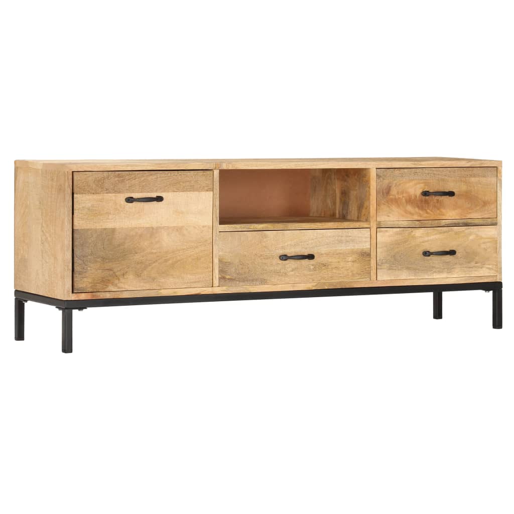 tv-stand-51-2-x11-8-x17-7-solid-wood-mango At Willow and Wine USA!