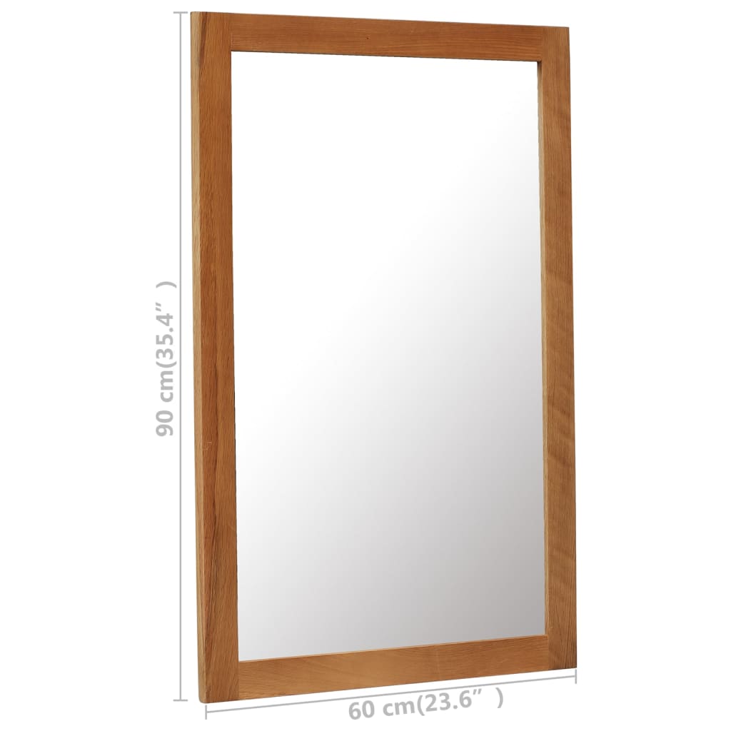 mirror-23-6-x35-4-solid-oak-wood At Willow and Wine USA!