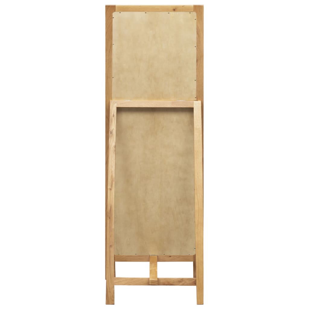 freestanding-mirror-18-8-x18-3-x59-solid-oak-wood At Willow and Wine USA!