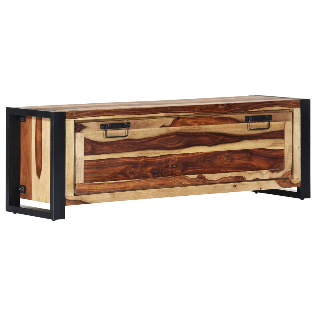 shoe-cabinet-47-2-x13-8-x15-7-solid-sheesham-wood-813875 At Willow and Wine USA!