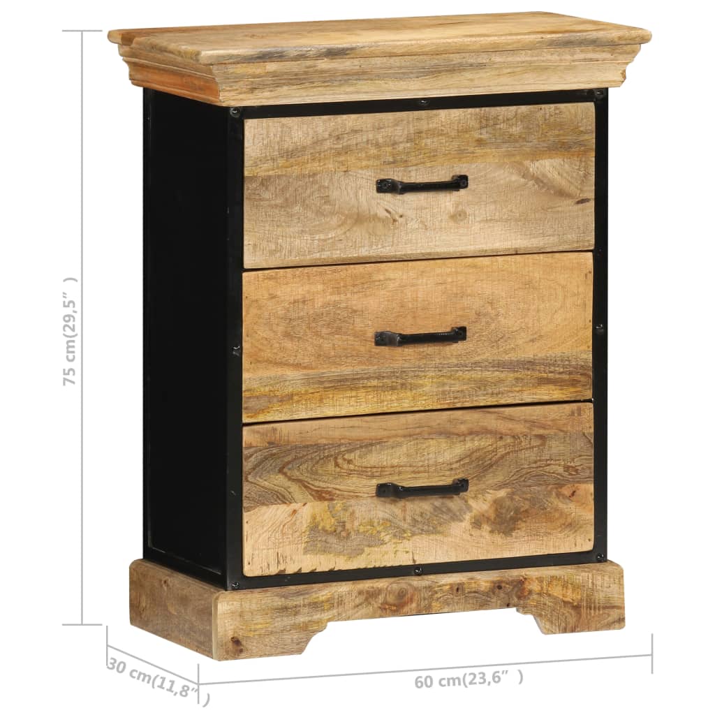 chest-of-drawers-23-6-x11-8-x29-5-solid-mango-wood At Willow and Wine USA!