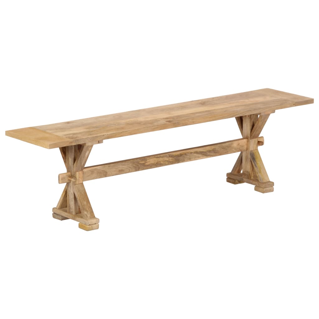 hall-bench-63-x13-8-x17-7-solid-mango-wood At Willow and Wine USA!