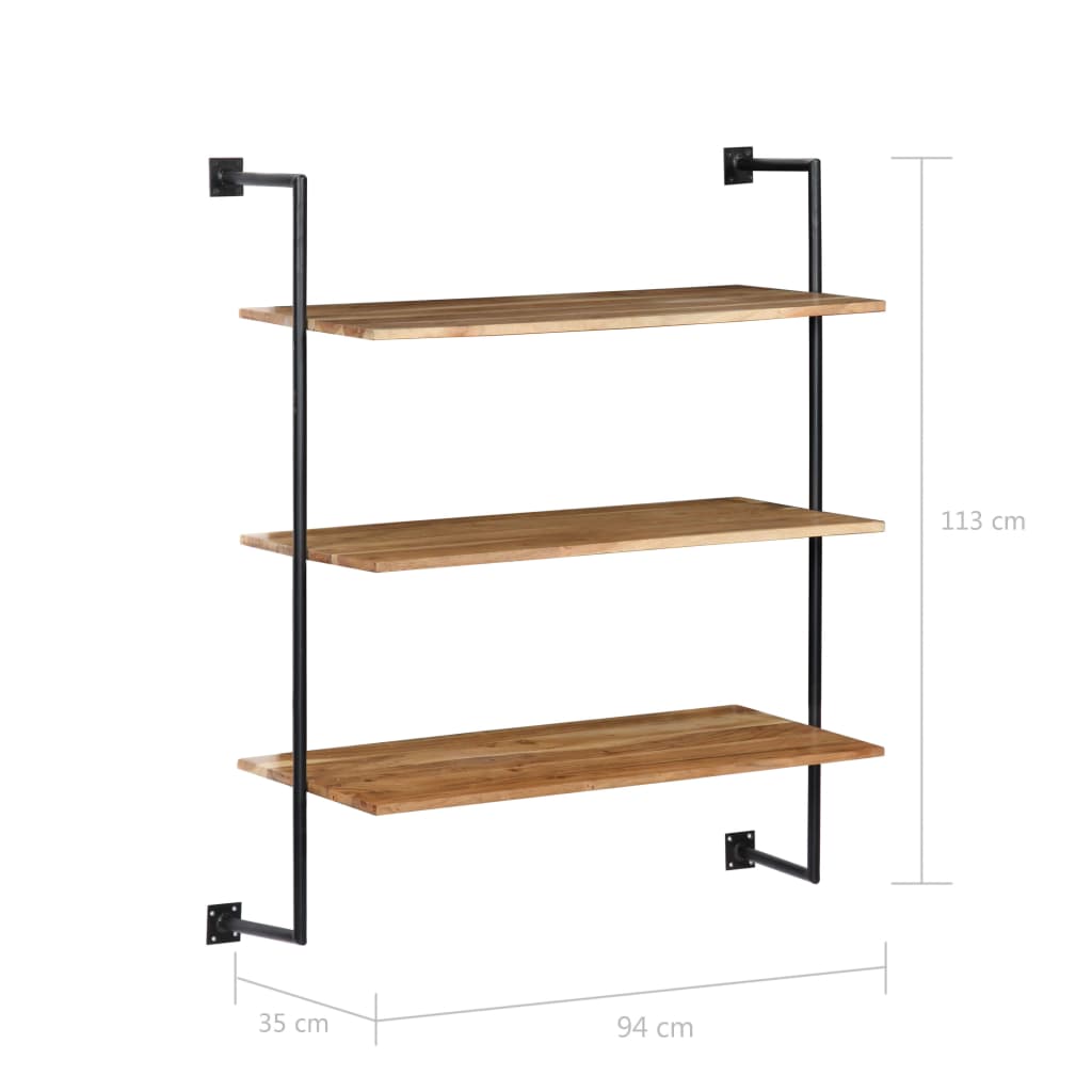 wall-shelf-37-x13-7-x44-4-solid-acacia-wood At Willow and Wine USA!