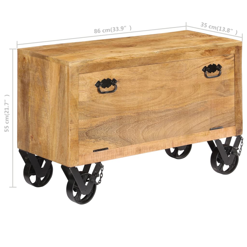 shoe-cabinet-33-9-x13-8-x21-7-solid-mango-wood-885771 At Willow and Wine USA!