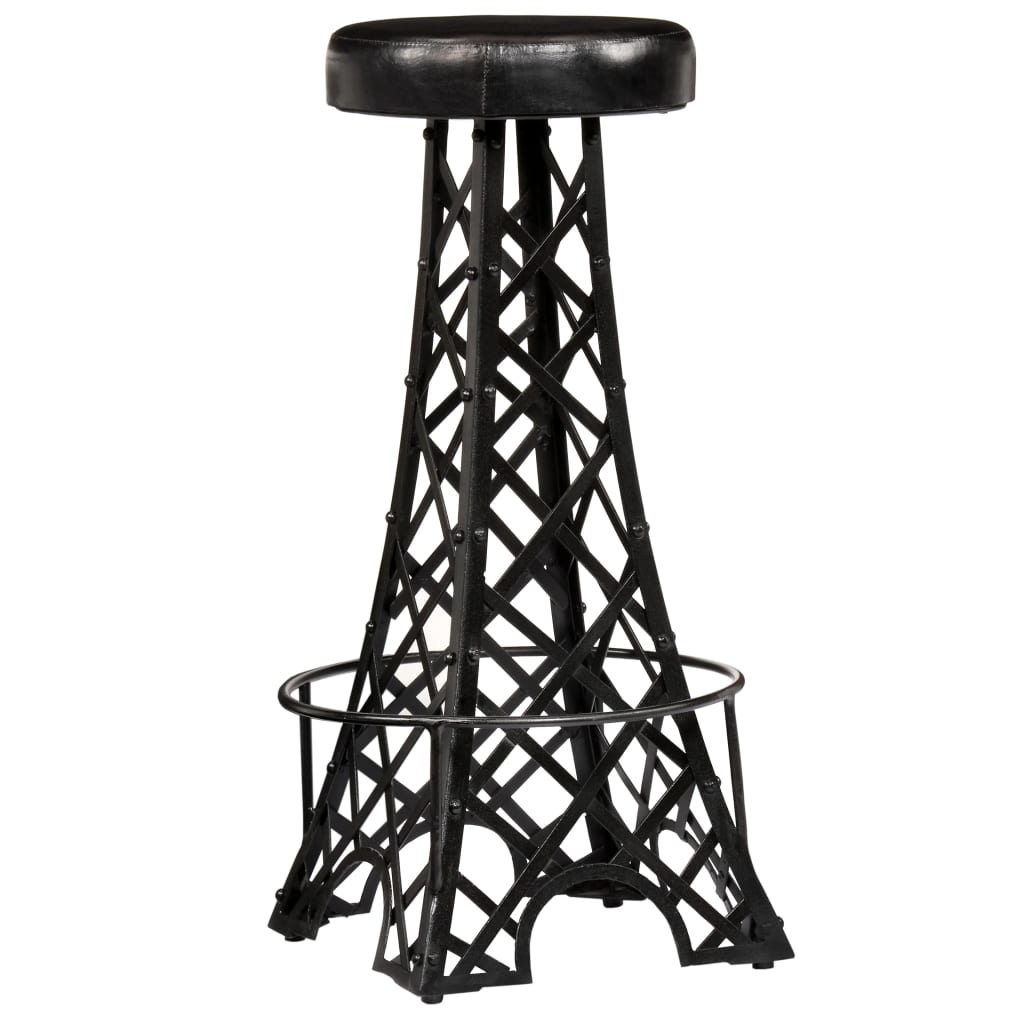 bar-stools-2-pcs-real-leather-3 At Willow and Wine USA!