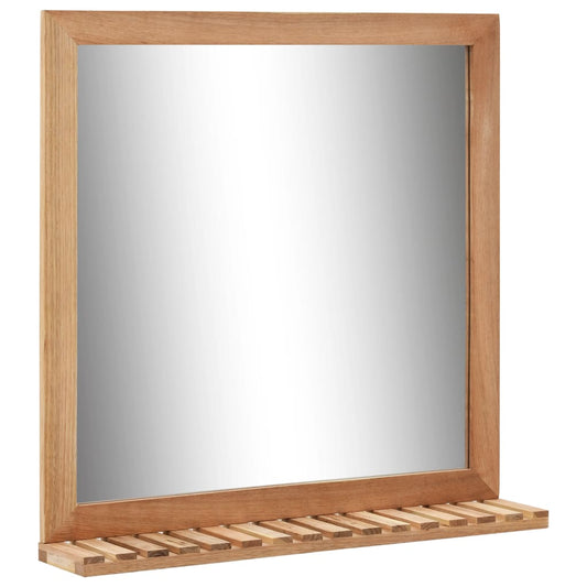 bathroom-mirror-23-6-x4-7-x24-4-solid-wood-walnut At Willow and Wine USA!