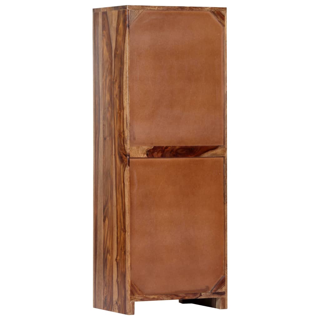 Side Cabinet 15.7"x11.8"x43.3" Solid Sheesham Wood