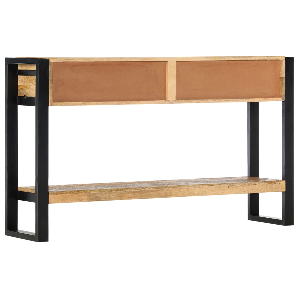 Console Table 51.1"x11.8"x29.9" Solid Mango Wood