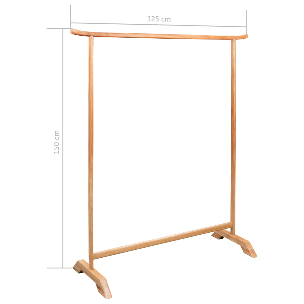 clothes-rack-49-2-x59-solid-oak-wood-813909 At Willow and Wine USA!