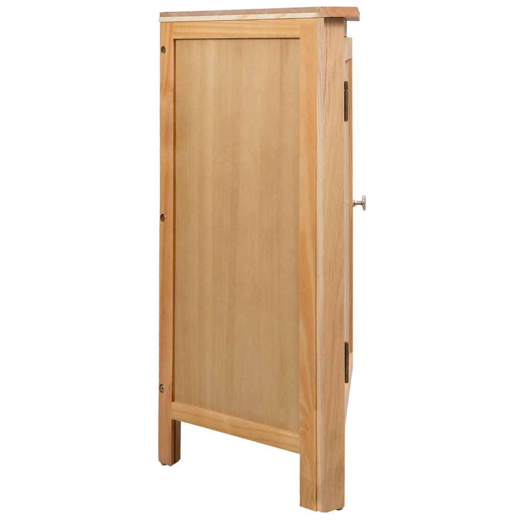 corner-cabinet-23-2-x17-7-x31-5-solid-oak-wood At Willow and Wine USA!