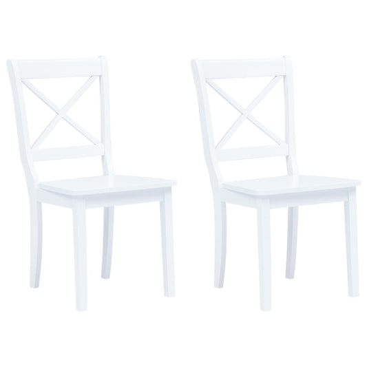 dining-chairs-2-pcs-white-solid-rubber-wood At Willow and Wine USA!