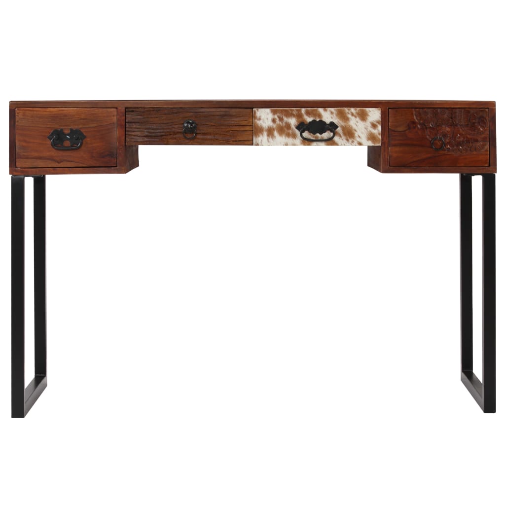 desk-solid-sheesham-wood-and-real-leather-46-1-x19-7-x29-9 At Willow and Wine USA!