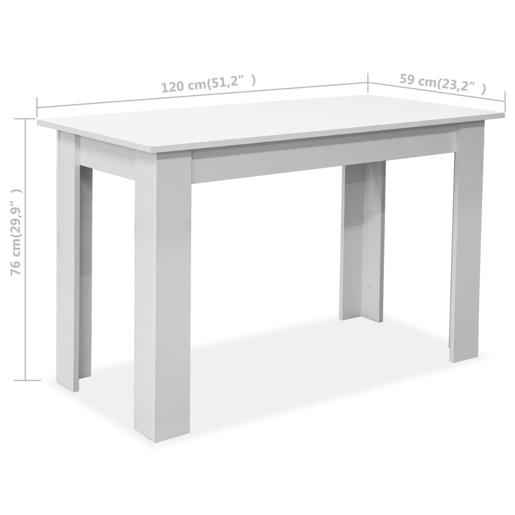 dining-table-and-benches-3-pieces-engineered-wood-white At Willow and Wine USA!