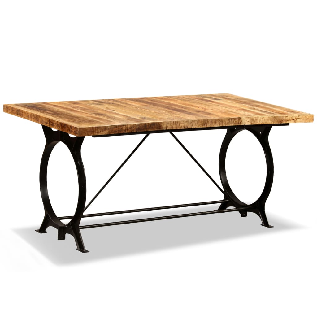 dining-table-solid-rough-mango-wood-70-9 At Willow and Wine USA!
