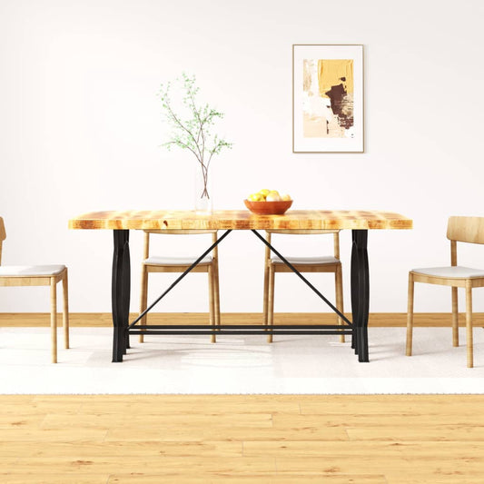 dining-table-solid-rough-mango-wood-70-9 At Willow and Wine USA!