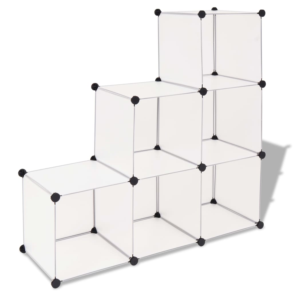 storage-cube-organizer-with-6-compartments-black-813898 At Willow and Wine USA!