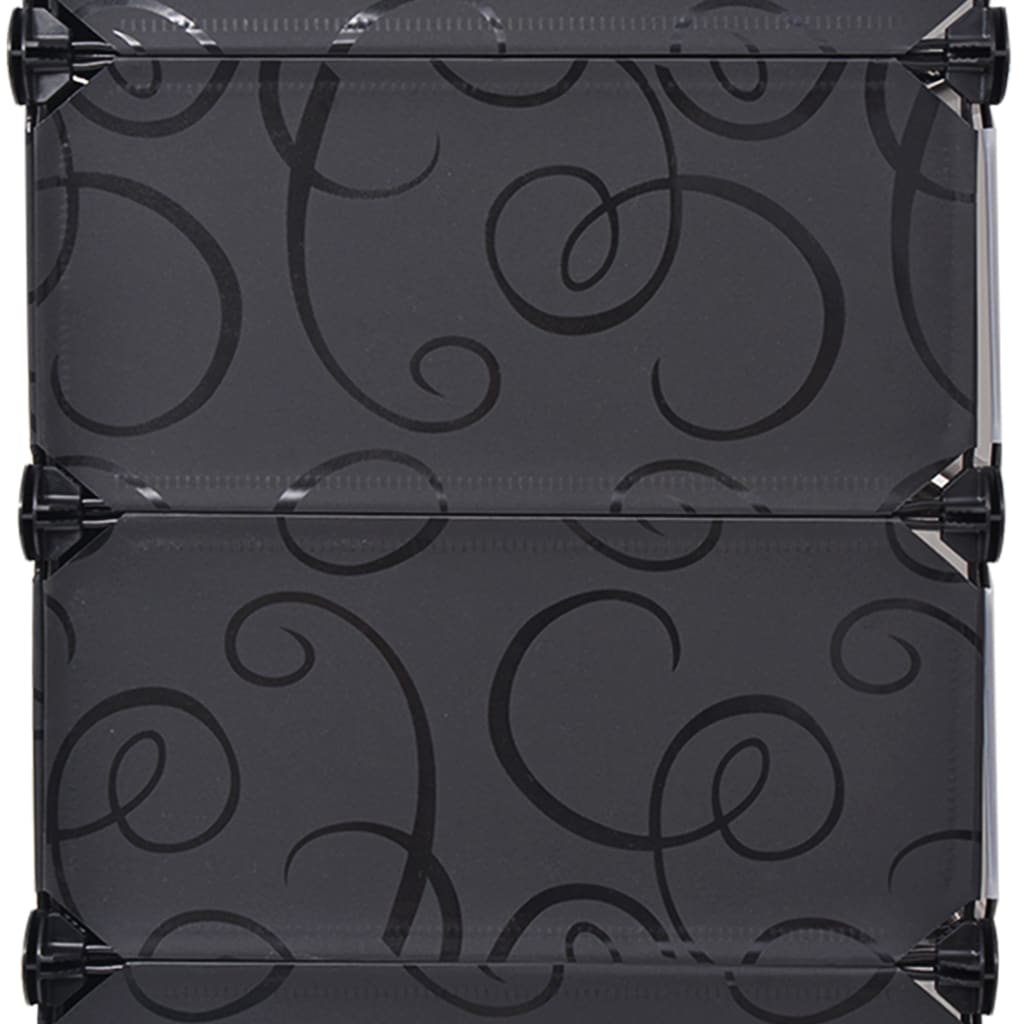 interlocking-shoe-organizer-with-10-compartments-black-813901 At Willow and Wine USA!