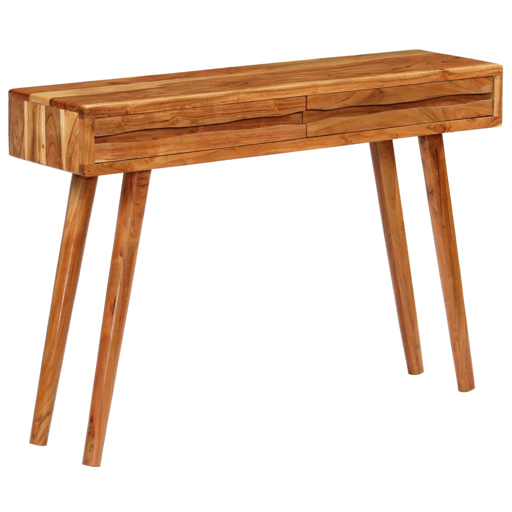 console-table-solid-acacia-wood-with-carved-drawers-46-5-x11-8-x31-5 At Willow and Wine USA!