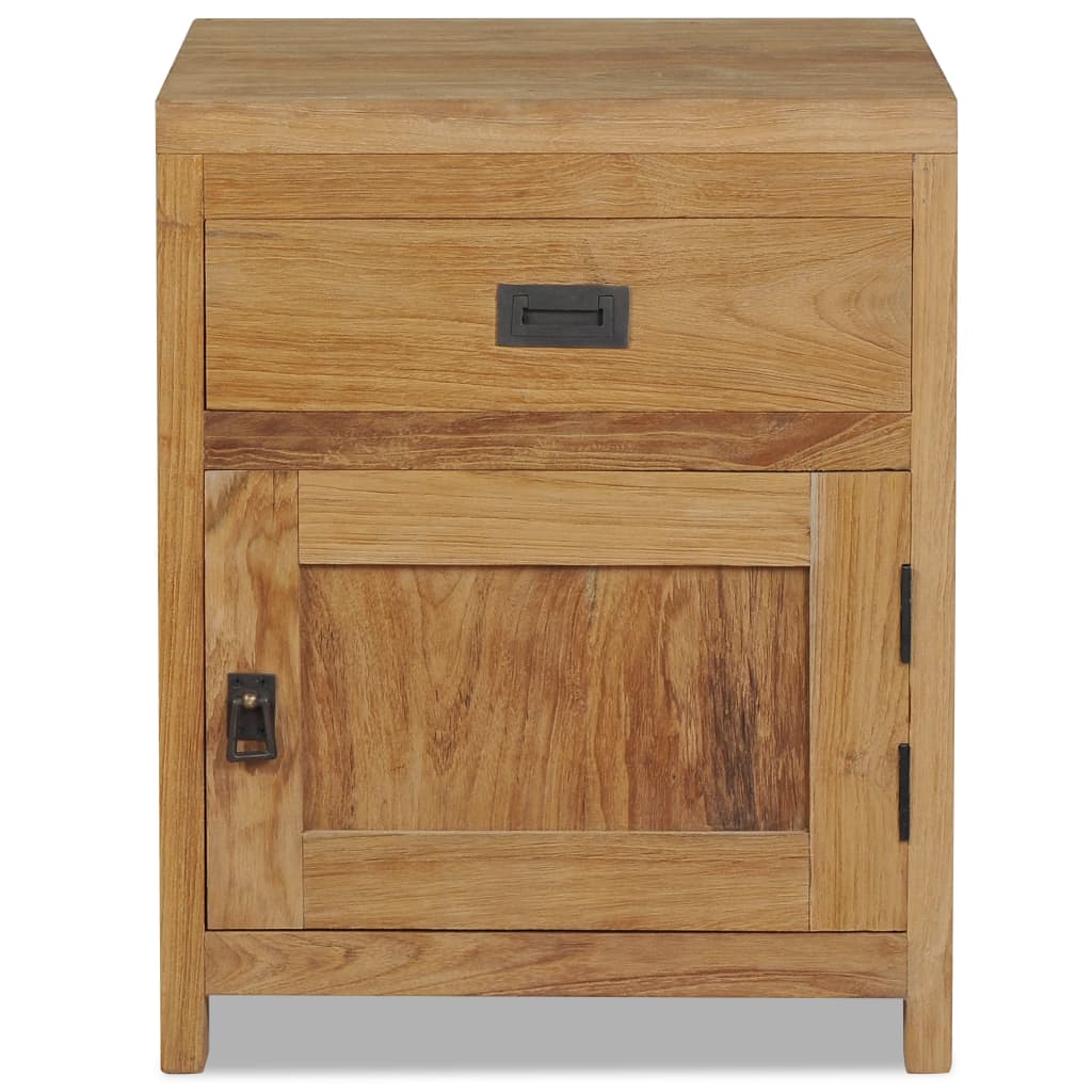 bedside-cabinet-solid-teak-15-7-x11-8-x19-7 At Willow and Wine USA!