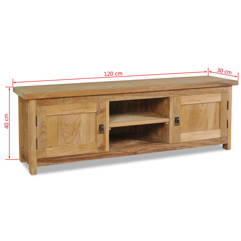 tv-stand-solid-teak-47-2-x11-8-x15-7 At Willow and Wine USA!