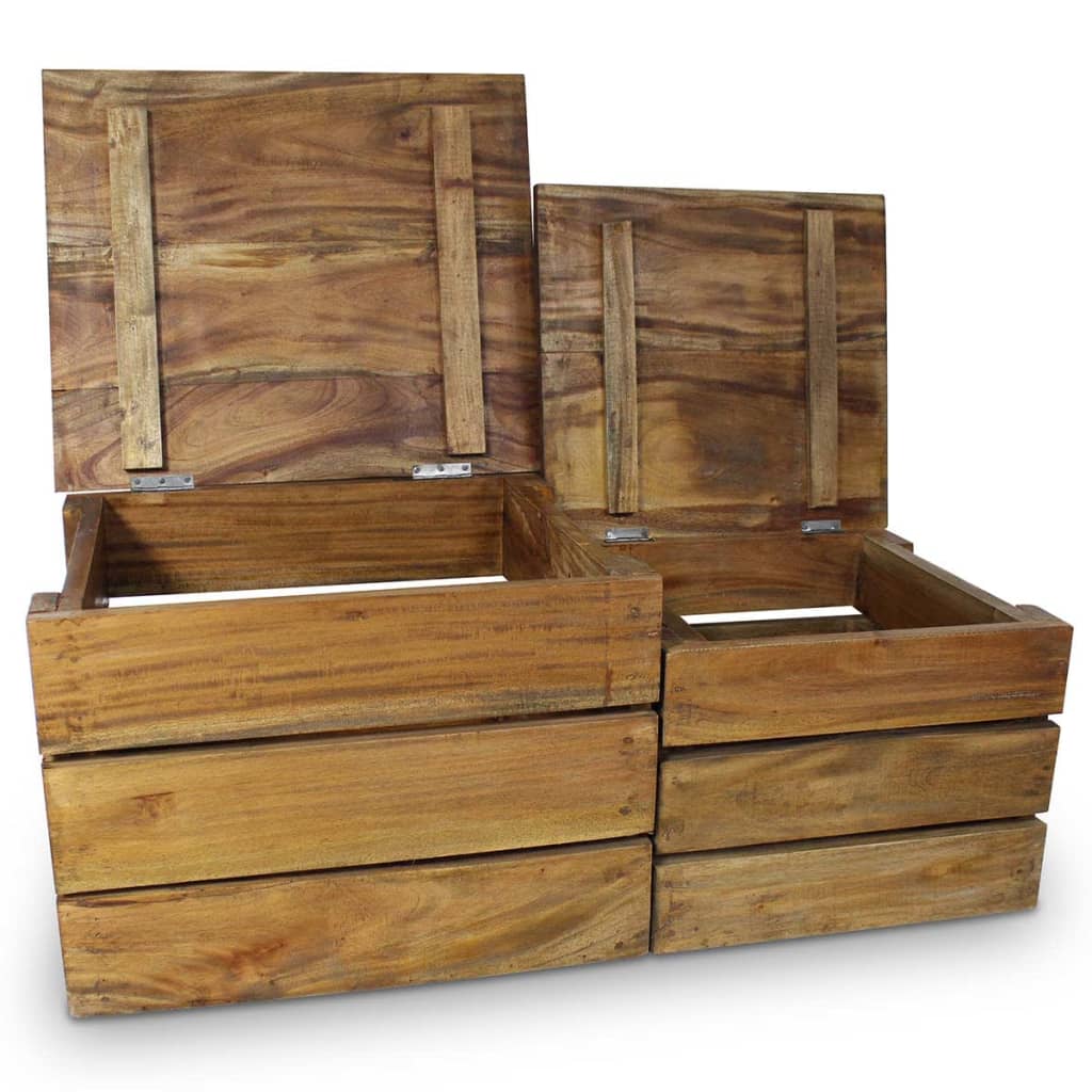 storage-crate-set-2-pieces-solid-reclaimed-wood At Willow and Wine USA!