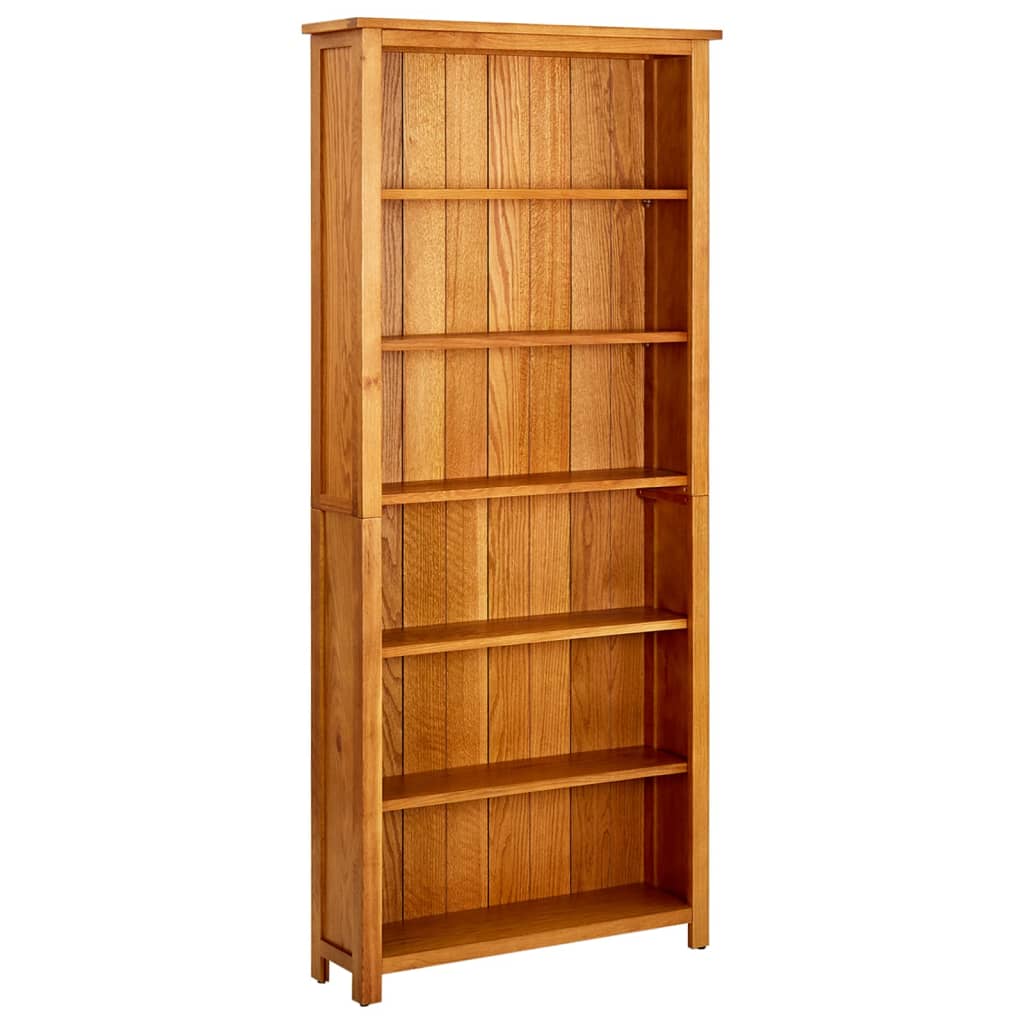 4-tier-bookcase-27-6-x8-7-x43-3-solid-oak-wood At Willow and Wine USA!