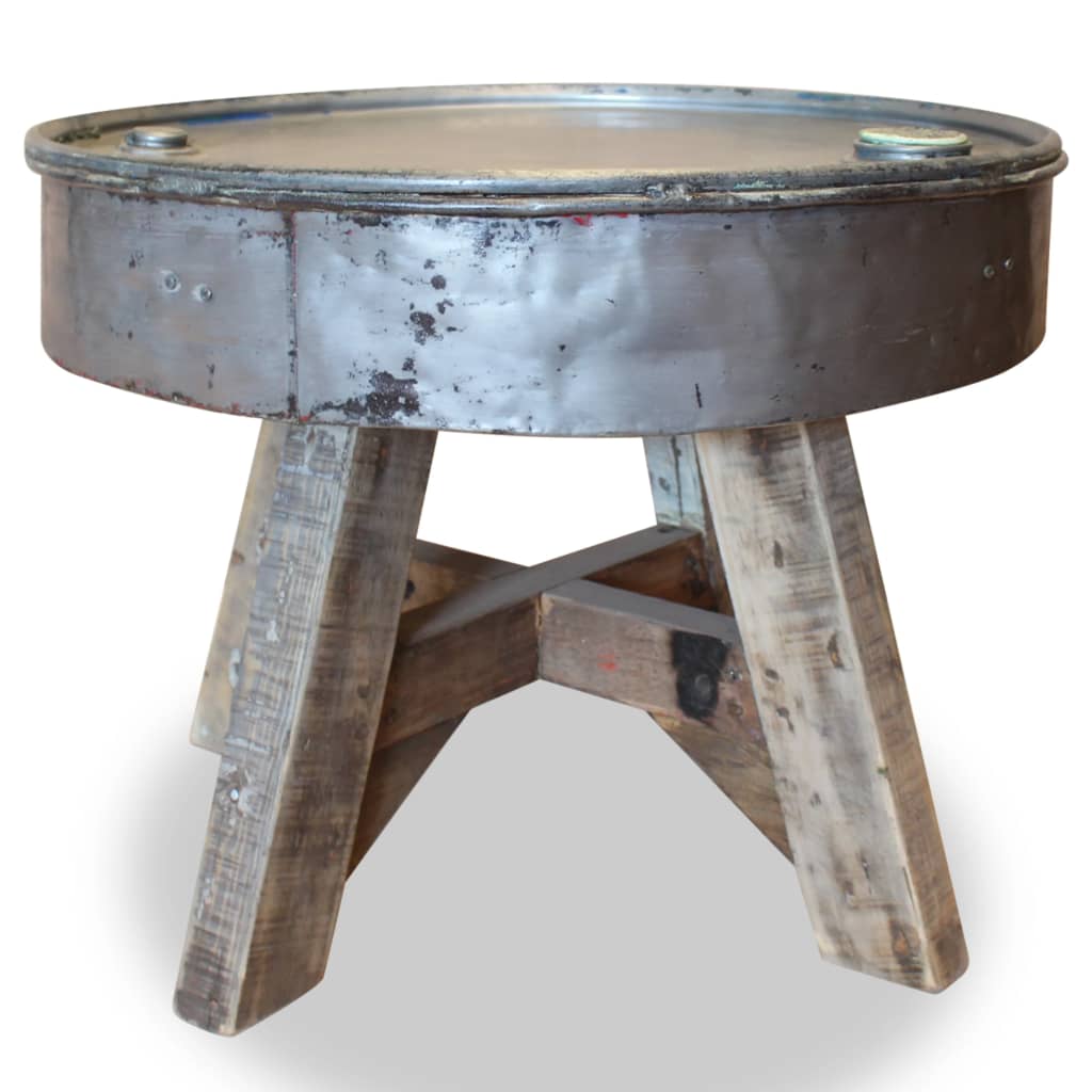 coffee-table-solid-reclaimed-wood-23-6-x17-7-silver At Willow and Wine USA!