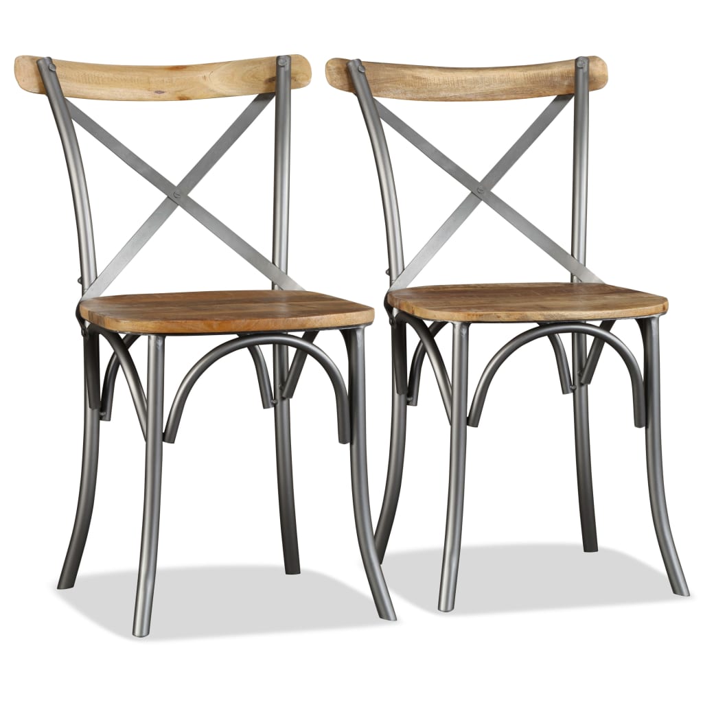 dining-chairs-2-pcs-solid-mango-wood At Willow and Wine USA!