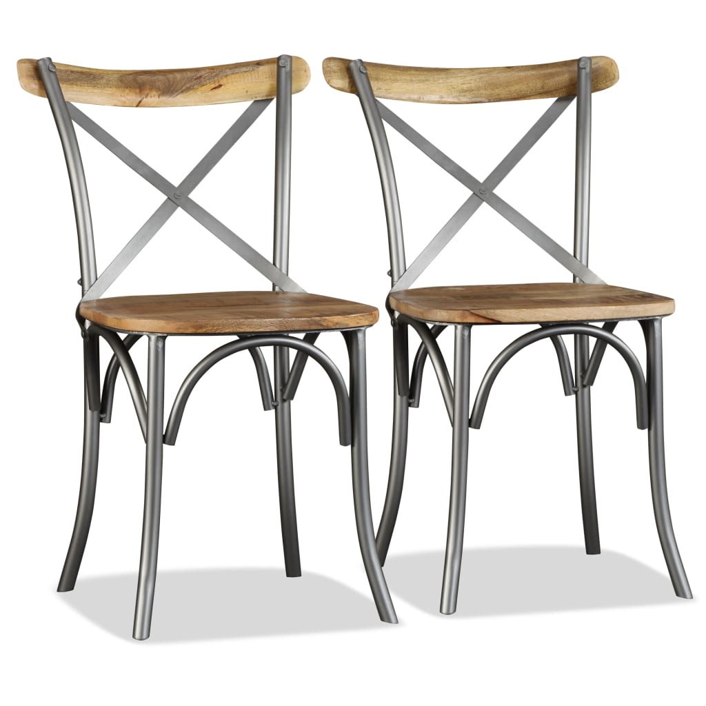 dining-chairs-2-pcs-solid-mango-wood At Willow and Wine USA!