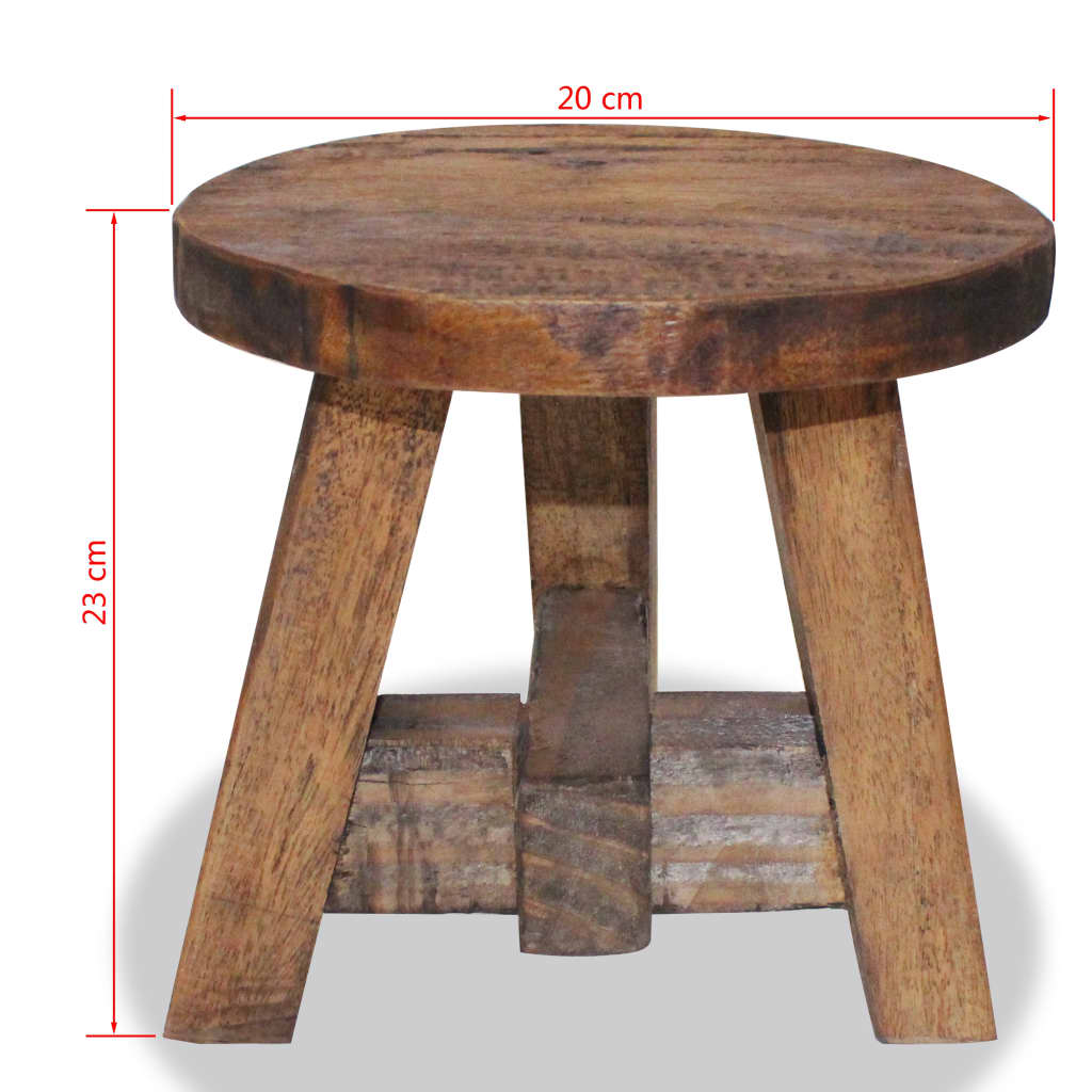 stool-solid-reclaimed-wood-1 At Willow and Wine USA!