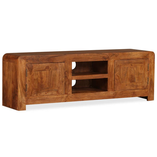 tv-stand-solid-wood-with-honey-finish-47-2-x11-8-x15-7 At Willow and Wine USA!