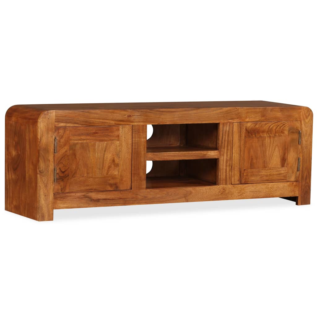 tv-stand-solid-wood-with-honey-finish-47-2-x11-8-x15-7 At Willow and Wine USA!